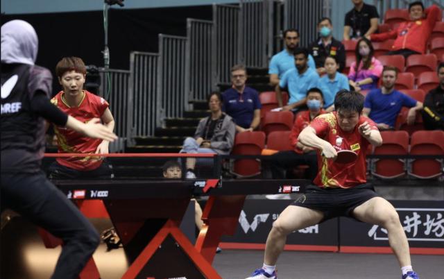 PP电子模拟器试玩在线-樊振东/王曼昱混双首秀过关 1+1何时能等于大于2？